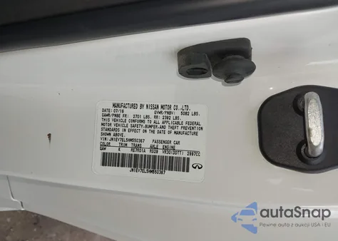 2017 Infiniti Q60 3.0T Premium from USA, damaged, VIN JN1EV7EL5HM550367